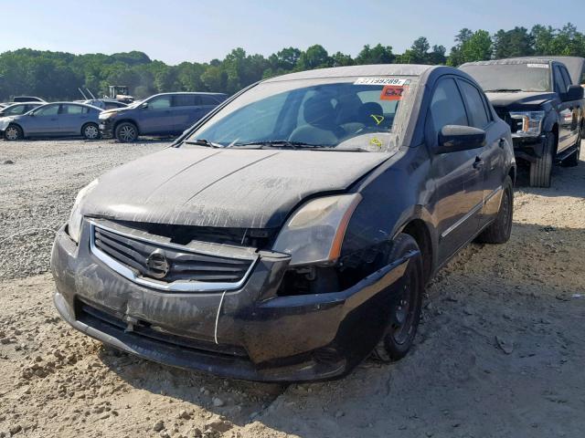 3N1AB6AP4AL703525 - 2010 NISSAN SENTRA 2.0 BLACK photo 2