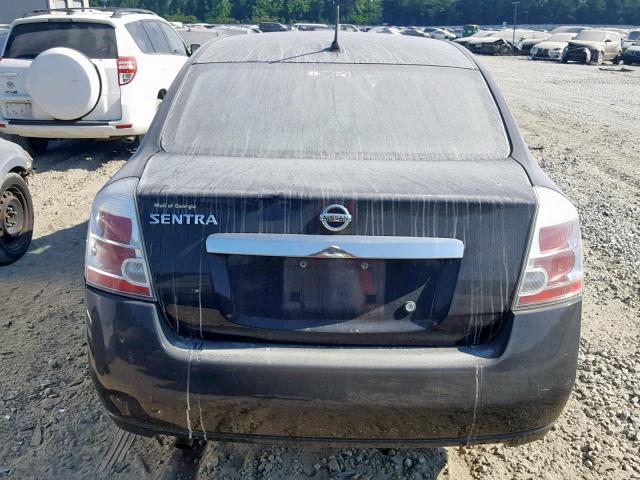 3N1AB6AP4AL703525 - 2010 NISSAN SENTRA 2.0 BLACK photo 9