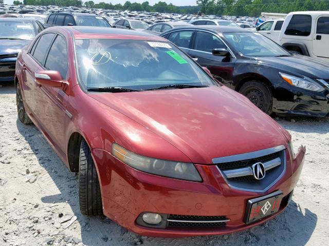 19UUA76597A046796 - 2007 ACURA TL TYPE S RED photo 1