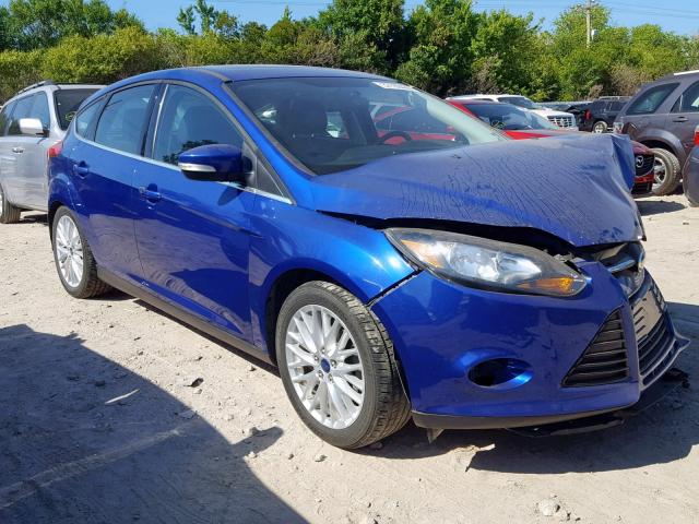 1FADP3N21DL132350 - 2013 FORD FOCUS TITA BLUE photo 1