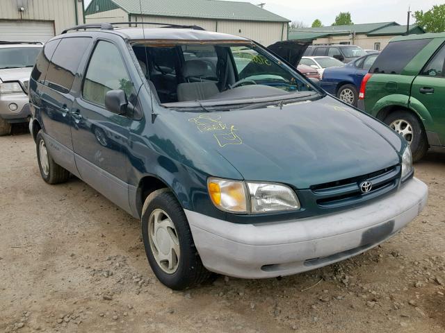 4t3zf13cxwu085418 1998 Toyota Sienna Le Green Price History History Of Past Auctions Prices And Bids History Of Salvage And Used Vehicles