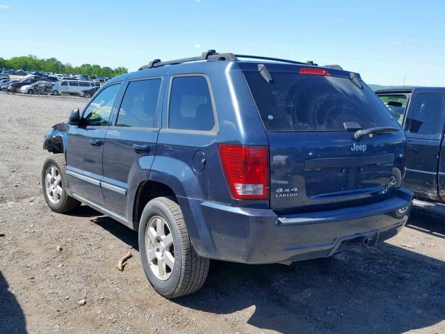 1J8GR48KX9C536914 - 2009 JEEP GRAND CHER BLUE photo 3