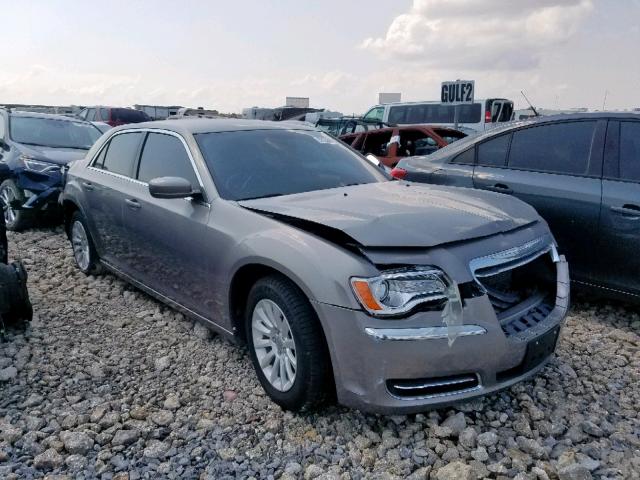 2C3CCAAG6EH345627 - 2014 CHRYSLER 300 GRAY photo 1