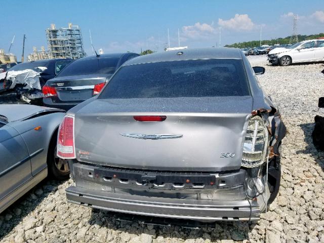 2C3CCAAG6EH345627 - 2014 CHRYSLER 300 GRAY photo 9