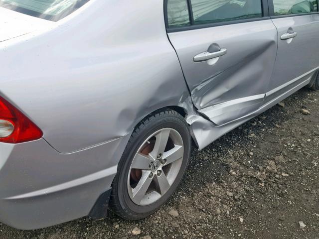 19XFA1F69AE073367 - 2010 HONDA CIVIC LX-S فضي صورة 9