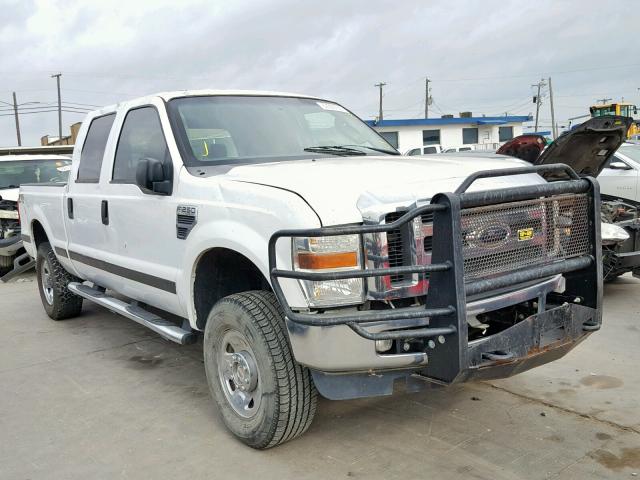 1FTSW21509EA12856 - 2009 FORD F250 SUPER WHITE photo 1