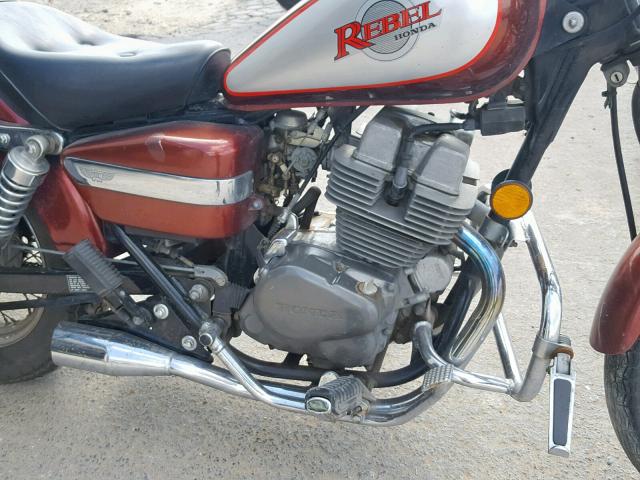 JH2MC130X6K204707 - 2006 HONDA CMX250 C RED photo 7