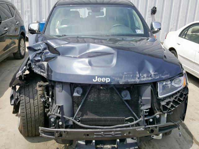 1C4RJFBG3EC365943 - 2014 JEEP GRAND CHER BLUE photo 9