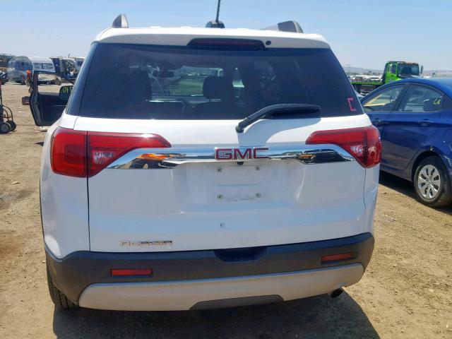 1GKKNLLA7JZ119990 - 2018 GMC ACADIA SLE WHITE photo 9