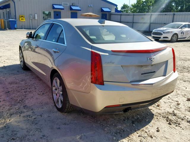 1G6AA5RA2G0105484 - 2016 CADILLAC ATS SILVER photo 3