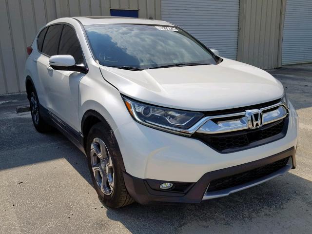 2HKRW1H81JH512344 - 2018 HONDA CR-V EXL WHITE photo 1