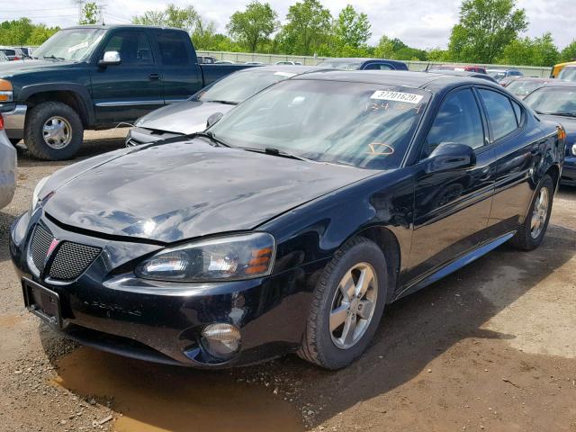 2G2WP582581100009 - 2008 PONTIAC GRAND PRIX BLACK photo 2