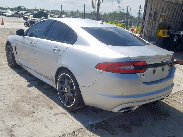 SAJWJ0FF2F8U70237 - 2015 JAGUAR XF 3.0 SPO SILVER photo 3