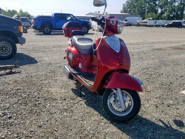 LXDTCKP0XB28G0044 - 2011 DONG SCOOTER RED photo 1