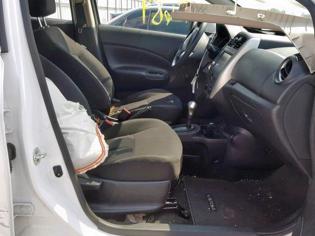 3N1CE2CPXKL358802 - 2019 NISSAN VERSA NOTE WHITE photo 5