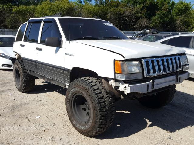 1J4GZ58YXPC638643 - 1993 JEEP GRAND CHER WHITE photo 1