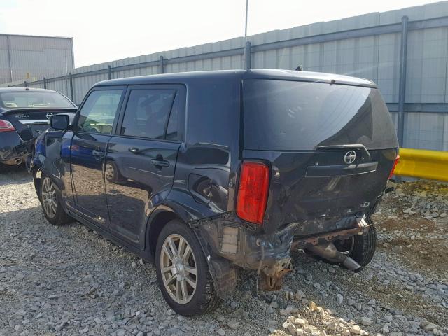 JTLKE50E681042623 - 2008 TOYOTA SCION XB 黑色 照片 3