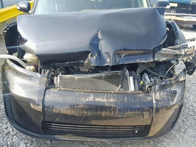 JTLKE50E681042623 - 2008 TOYOTA SCION XB 黑色 照片 9