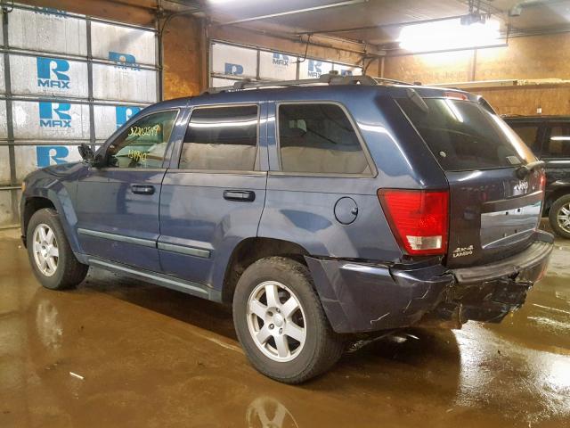 1J8GR48K88C244824 - 2008 JEEP GRAND CHER BLUE photo 3