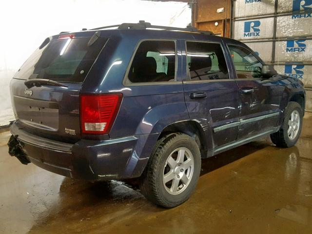 1J8GR48K88C244824 - 2008 JEEP GRAND CHER BLUE photo 4