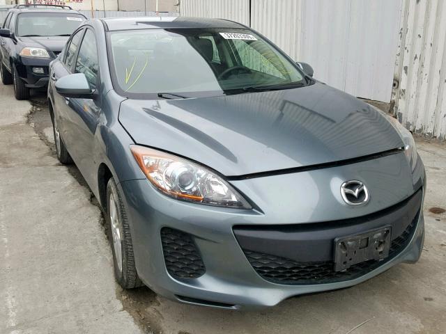 JM1BL1VP4D1735267 - 2013 MAZDA 3 I GREEN photo 1