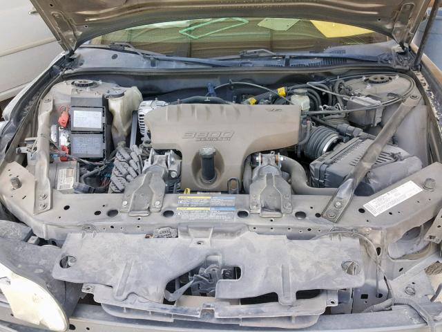 2G1WX12K259178704 - 2005 CHEVROLET MONTE CARL GRAY photo 7