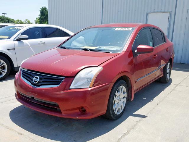 3N1AB6AP9CL748141 - 2012 NISSAN SENTRA 2.0 RED photo 2