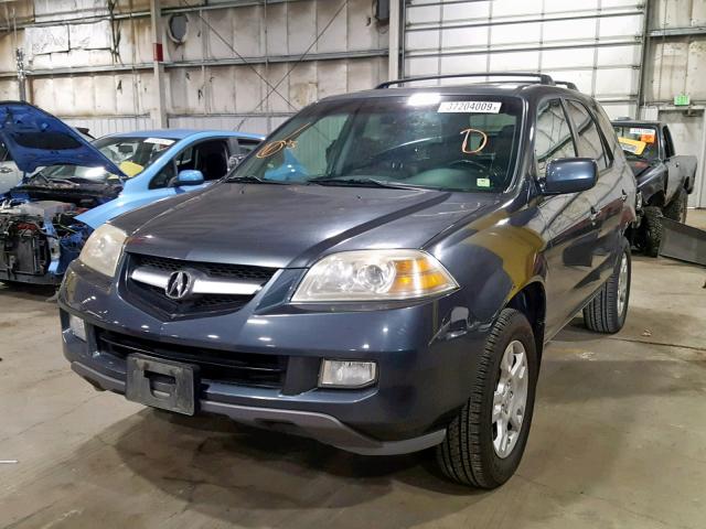 2HNYD18865H519803 - 2005 ACURA MDX TOURIN BLUE photo 2