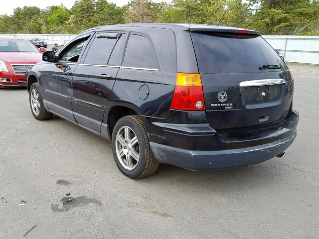 2A8GM68X38R638731 - 2008 CHRYSLER PACIFICA T BLACK photo 3