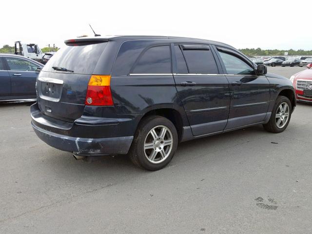 2A8GM68X38R638731 - 2008 CHRYSLER PACIFICA T BLACK photo 4