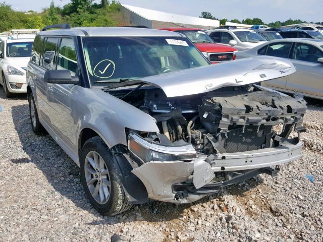 2FMGK5B80EBD32479 - 2014 FORD FLEX SE SILVER photo 1