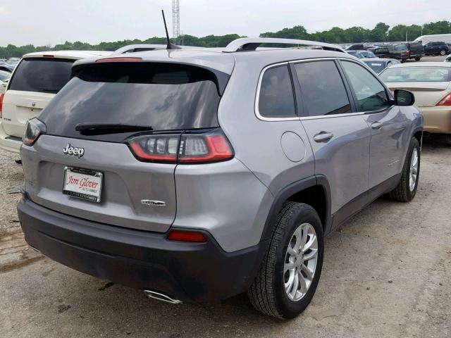 1C4PJLCX8KD111073 - 2019 JEEP CHEROKEE L GRAY photo 4