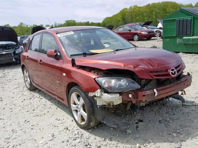 JM1BK344261543810 - 2006 MAZDA 3 HATCHBAC RED photo 1