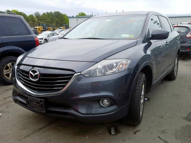 JM3TB3CV0E0442307 - 2014 MAZDA CX-9 TOURI GRAY photo 2