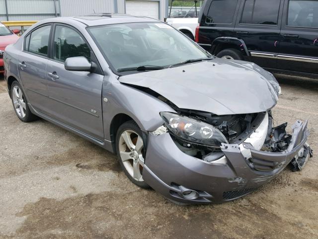 JM1BK123651298670 - 2005 MAZDA 3 S GRAY photo 1