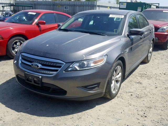 1FAHP2EW0BG149323 - 2011 FORD TAURUS SEL GRAY photo 2