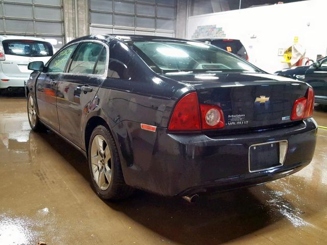 1G1ZC5E03AF250439 - 2010 CHEVROLET MALIBU 1LT 黑色 照片 3