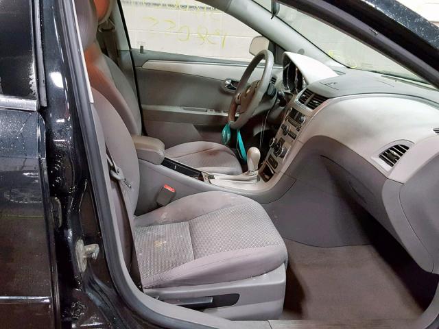 1G1ZC5E03AF250439 - 2010 CHEVROLET MALIBU 1LT 黑色 照片 5