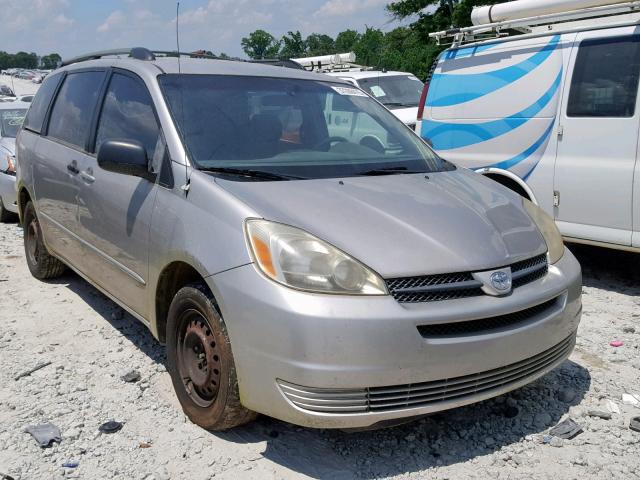 5TDZA23C85S277246 - 2005 TOYOTA SIENNA CE GOLD photo 1