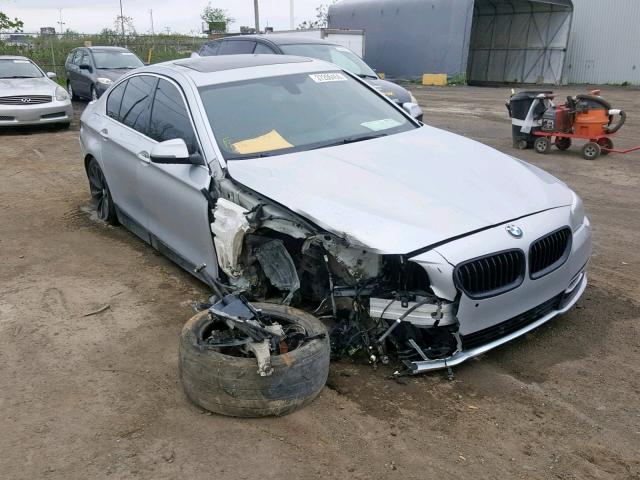 WBA5A7C53ED612919 - 2014 BMW 528 XI SILVER photo 1