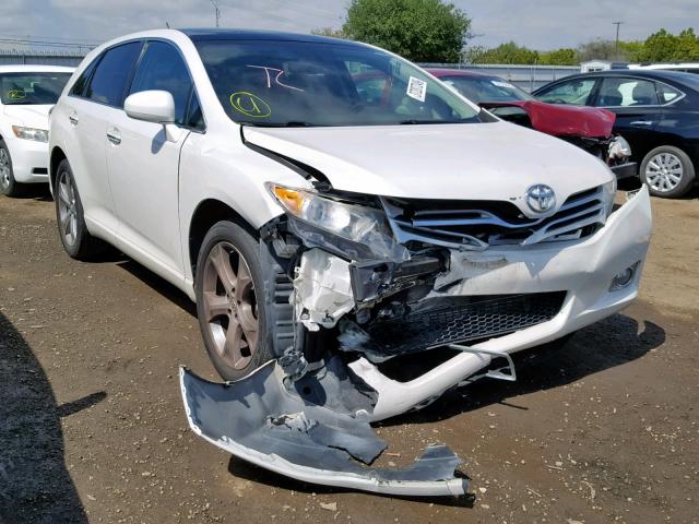 4T3ZK11A29U014098 - 2009 TOYOTA VENZA WHITE photo 1