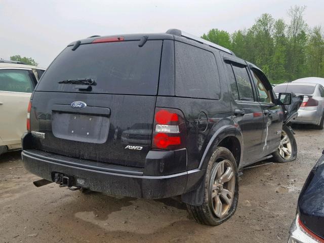 1FMEU85808UA64160 - 2008 FORD EXPLORER L BLACK photo 4