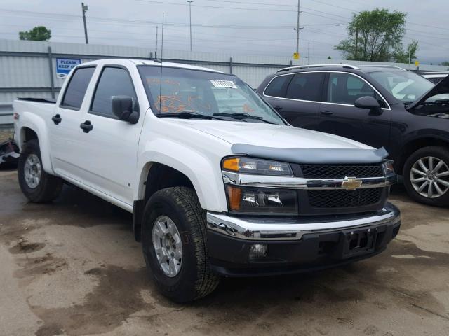 1GCDT136X68278347 - 2006 CHEVROLET COLORADO WHITE photo 1