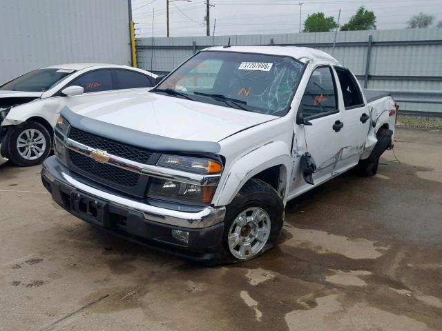 1GCDT136X68278347 - 2006 CHEVROLET COLORADO WHITE photo 2