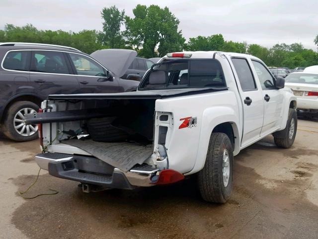 1GCDT136X68278347 - 2006 CHEVROLET COLORADO WHITE photo 4