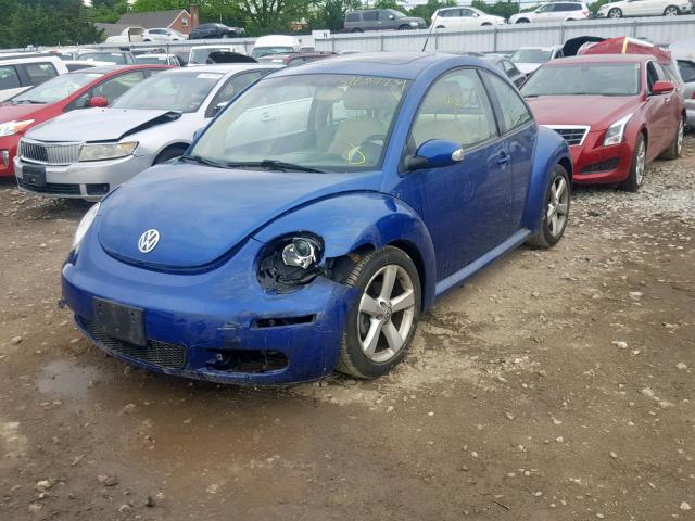 3VWSW31C67M510083 - 2007 VOLKSWAGEN NEW BEETLE 蓝色 照片 2