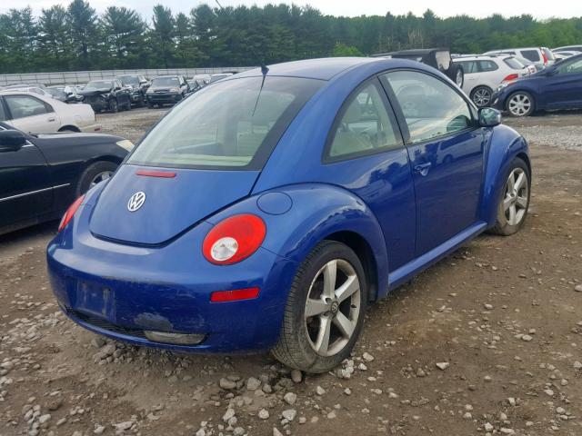 3VWSW31C67M510083 - 2007 VOLKSWAGEN NEW BEETLE 蓝色 照片 4