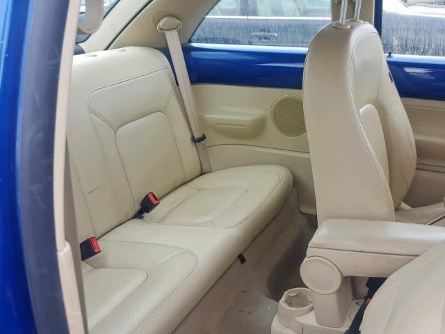 3VWSW31C67M510083 - 2007 VOLKSWAGEN NEW BEETLE 蓝色 照片 6