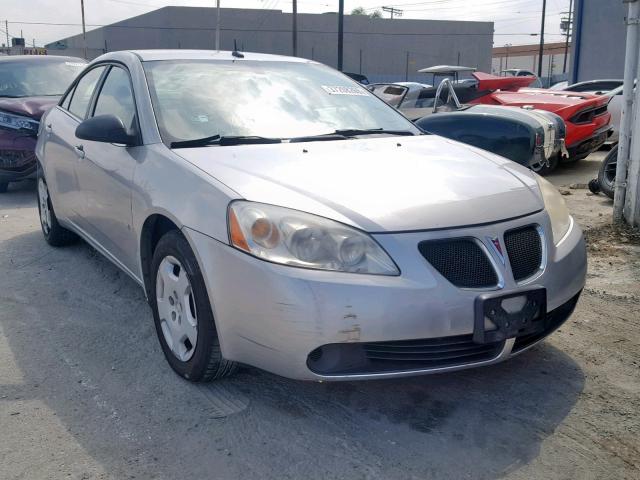 1G2ZF57B584220107 - 2008 PONTIAC G6 VALUE L GRAY photo 1