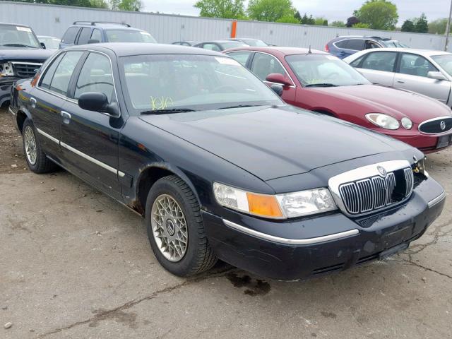 2MEFM74W8YX697399 - 2000 MERCURY GRAND MARQ BLACK photo 1